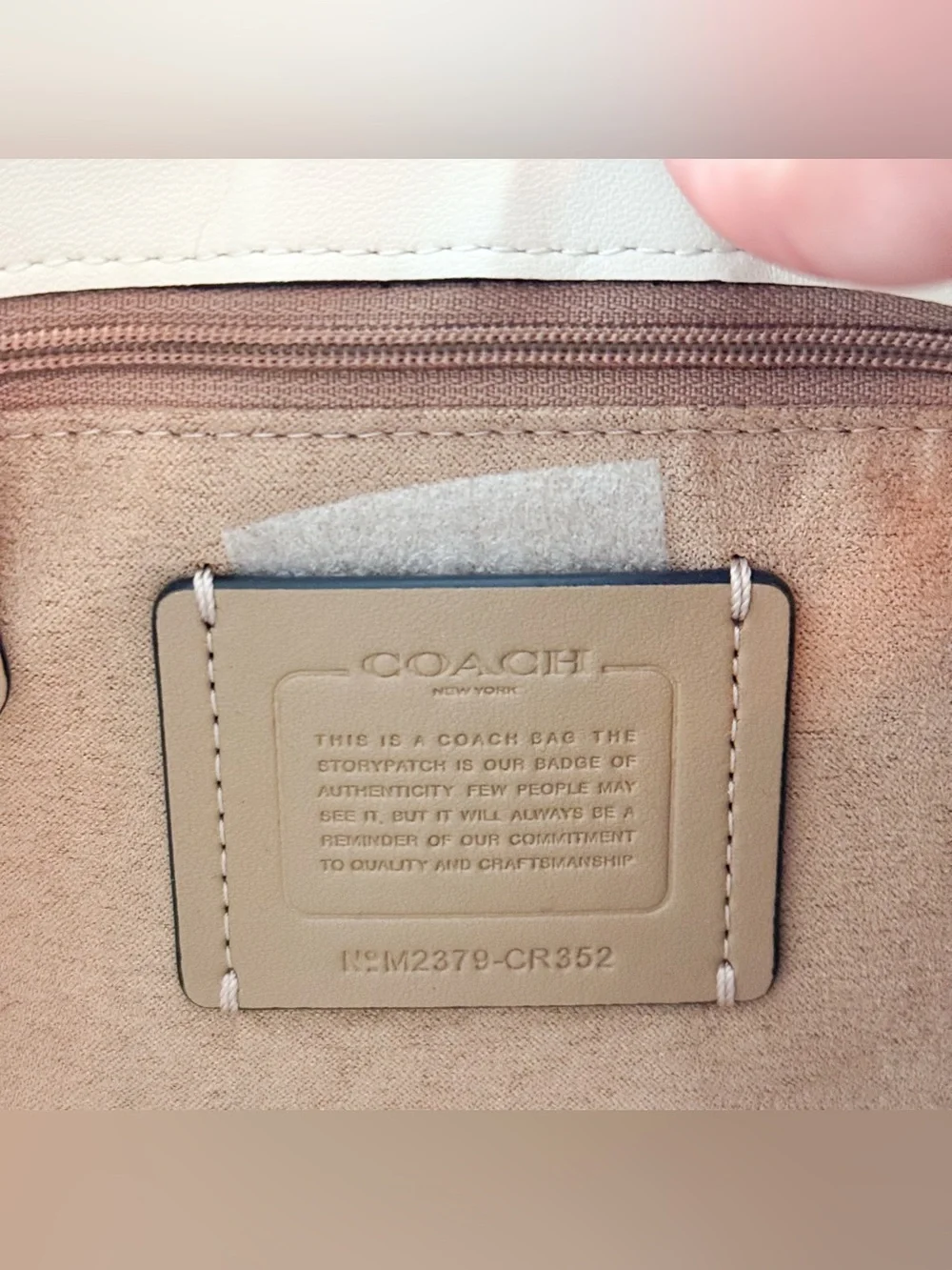 Coach Eliza Shoulder Bag CR352 in Lizard-Embossed Leather + Brass Hardware NWOT